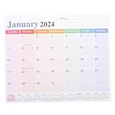 Operitacx fridge calendar Kylskåpskalender pappersväggkalender whiteboard kalender magnetiska anteckningsblock magnetisk månadskalender magnetisk kalenderplanerare hushåll