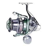 Fiskerulle Big Fishing Reel 9000-12000 Series Full Metal Spinning Reel 14+1BB Kullager Fiskerulle 4.0:1 Spinning Reel Drag 25-30kg Fiske med lätthet (Size : 12000 Series)
