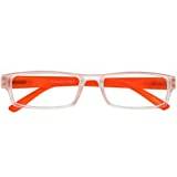 I Need You Orange Plus 2 sfäriska läsglasögon sommar läsglasögon