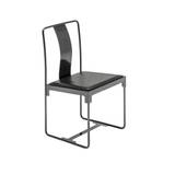 Driade - Mingx Chair - Painted Steel/Leather Black - Matstolar