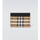 Burberry Burberry Check leather card holder - multicoloured - One size fits all