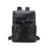 ASADFDAA Vandringsryggsäck Vintage Laptop Genuine Leather Backpacks For School Bags Men Travel Leisure Backpacks Retro Casual Bag
