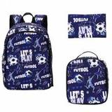 SHEIN Teen Girls School Backpack Set Lightweight Children Girls Backpack Cute Printed Pattern Suitable For School Daily Use And Leisure Travel, 3 Pieces