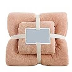 NVNVNMM Badlakan Super Large Towel High Absorbent Bath Towel And Face Towels Set For Adults