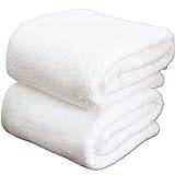 Hdbcbdj badhandduk Bath Towels White Embroidery Star Hotel Luxury Bath Towel Sets Soft Hand Towel Absorbent (Color : 1 pcs 35x75CM)