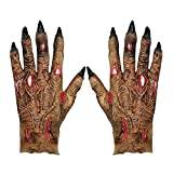 "ZOMBIE GLOVES" in latex - (One Size Fits Most Adult)