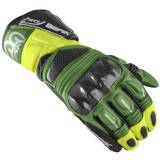 Berik Namib Pro Motorcykel handskar, svart-grön-gul, storlek 2XL