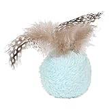 Happy Pet - Dotties Ball with Feathers - 1 bit