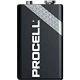 Duracell Procell alkaliska batterier 9 V, 6LR61, E block, MN1604, 1 STK