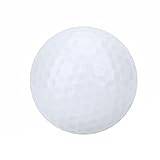 1 St Glow in The Dark Golfboll Gummi Light Up LED Golfboll Nattgolf Långvarig Ljus Lysande Ball Super Ljus (Röd)