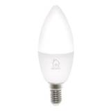 DELTACO SMART HOME LED-lampa, E14, WiFI, 4,5W, 2700K-6500K, dimbar, vit
