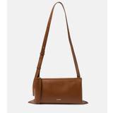Jil Sander Empire Small leather shoulder bag - brown - One size fits all