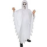 Funidelia | Maskeraddräkt spöke för flicka och pockje Skräck, Halloween - Maskeraddräkt för barn och roliga tillbehör för fester, karneval och Halloween - Storlek 122-152 cm - Vit