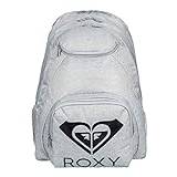 Roxy dam skugga svälla solid logotyp ryggsäck, M, Heritage Heather - Medium