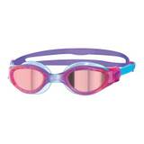 Simglasögon JR Phantom Elite mirror 6-14 år rosa/blå - Zoggs
