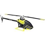 BOCGRCTY Rc Helikopter, Enkelbladig Flybarless Rc Helikopter, Flight Control Gyroscope Självstabiliserande Stunt Borstlöst Helmetall RC-flygplan, Lämplig för Vuxna Nybörjare Gåvor