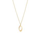Nordic Spectra - Oval & Out Halsband Guld