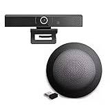 Professionell HD 1080p webbkamera | professionell USB trådlös Bluetooth ljudhögtalare paket | kompatibel med portfölj