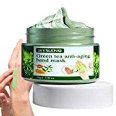 Peel Off Masque | Handmask med grönt teextrakt - Rengörande, återfuktande djup och yngre hud för taggkokong och torra händer Gusengo