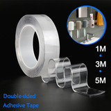 10M/5M/3M/1M)Newest Nano Tape Double Sided Tape Transparent NoTrace  Reusable Waterproof Adhesive Tape Cleanable Home