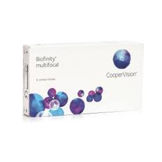 Biofinity Multifocal CooperVision (6 linser), PWR:-8.50, BC:8.60, DIA:14, ADD:N+1.50