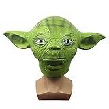 Master Yoda latexmask skräck huvudbonader för halloween karneval kostym fest rekvisita