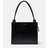 Jil Sander Giro Medium leather tote bag - black - One size fits all
