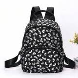 SHEIN Children Mini Fashion Backpack, With All-Over Butterfly And Silver Foil Printing, Perfect Gift With Soft And Smooth PU Material, Zipper Closure And La