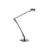 Kartell - Aledin Dec Desk Lamp 9195, Smoke, Incl. LED 5,6W 600+42lm 2700K - Skrivbordslampor