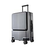 Resväska Aluminiumram vagn Bagage affärsreseväska på hjul resväska med bärbar datorväska (Color : Aluminium frame5, Size : 24inch)