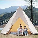 Pyramid Tält Lättvikts Camping Tipi Tält För Bergsklättring Camping 5-8 Personer Familj Camping Tipi Tält