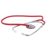Stetoskop med enkelt huvud - Röd