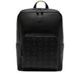 MCM - Aren ryggsäck med logotyp - herr - kanvas/kalvskinn - one size - Svart