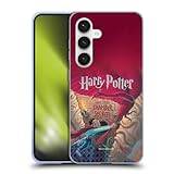 Head Case Designs Officiellt Licensierade Harry Potter Hemligheternas kammare Litterära omslag Mjuk Gel Fodral Skal Kompatibelt med Samsung Galaxy S24 5G