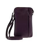 Adapell Mini väska - Handväska Mobilväska – Mobilväska Äkta läder - Handväska Äkta läder - väska väska väska, Lila