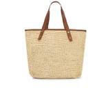 Rag & Bone Daily Straw Tote in Natural - Tan. Size all.