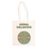 Animal Collective Psychedelic Beige Shopping Bag Återanvändbar Totebag