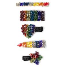 Monnalisa Set of 5 embellished hair clips - multicoloured - One size fits all