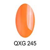 Bluesky QXG245 New QXG Range UV/Gel Nagellack 10 ml, Ljust Orange