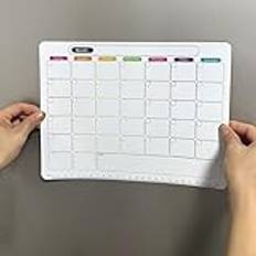 Torrraderingskalender magnetisk kalender för kylskåp månadskalender
