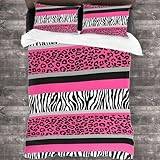 Zebra Stripes Påslakan Leopard Sängkläder Set Påslakan 3D Dubbelsängar Kit 3D Dubbelsäng Överdrag Collection Lyx i mysig värme och lugn. Enkel 150x200cm