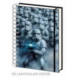 Star Wars Stormtrooper 3D Cover A5 Anteckningsbok