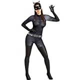 Funidelia | Catwoman dräkt för dam Katt, Superhjältar, DC Comics, Skurkar - Maskeraddräkt för vuxen och roliga tillbehör för fester, karneval och Halloween - Storlek M - Svart
