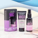 Clear Makeup Primer Cream Base Cream And Setting Spray Set, Long Lasting Moisturizing Facial Skin Care Cosmetics For Natural Makeup