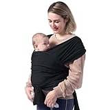Yagosodee Baby Bärsele sömnig wrap baby ergonomisk baby wrap sele för nyfödda bärbar baby sele nyfödd baby wrap rem småbarn slunga wrap upp till 15 kg babyhållare bärsjal