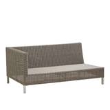 Cane-Line - Connect Modulsoffa 2-sits - Utan Dyna - Taupe - Soffor utomhus
