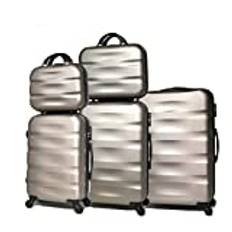 Celims Franskt märke - set med 5 resväskor i hårt material, Lot