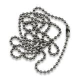 Titanium Ball Chain Necklace - Small