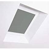 Bloc Skylight Blind 7 (78/140) för Fakro takfönster, tennmörkläggning – vit aluminiumram