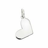 CU Jewellery – Symbolberlock, ♥-★-●-♂-♀ silver (Symbol: Hjärta)